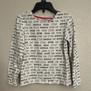 Girls long sleeve tshirt size 6